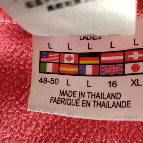 Cloudveil Softshell Jacket Womens L Red Hooded Outdoorcore Functional Athletic - Picture 11 of 13